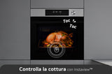 LG InstaView WSED7612S Forno 76L Classe A EasyClean, Pirolisi, Air Fry, Sous Vide, Wi-Fi