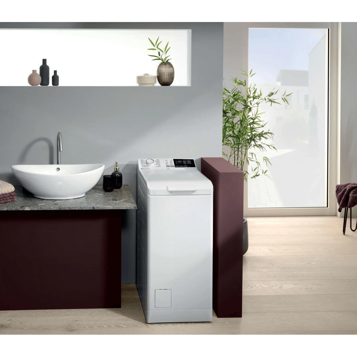 Electrolux EW6T46KB lavatrice Caricamento dall'alto 6 kg 1200 Giri/min Bianco