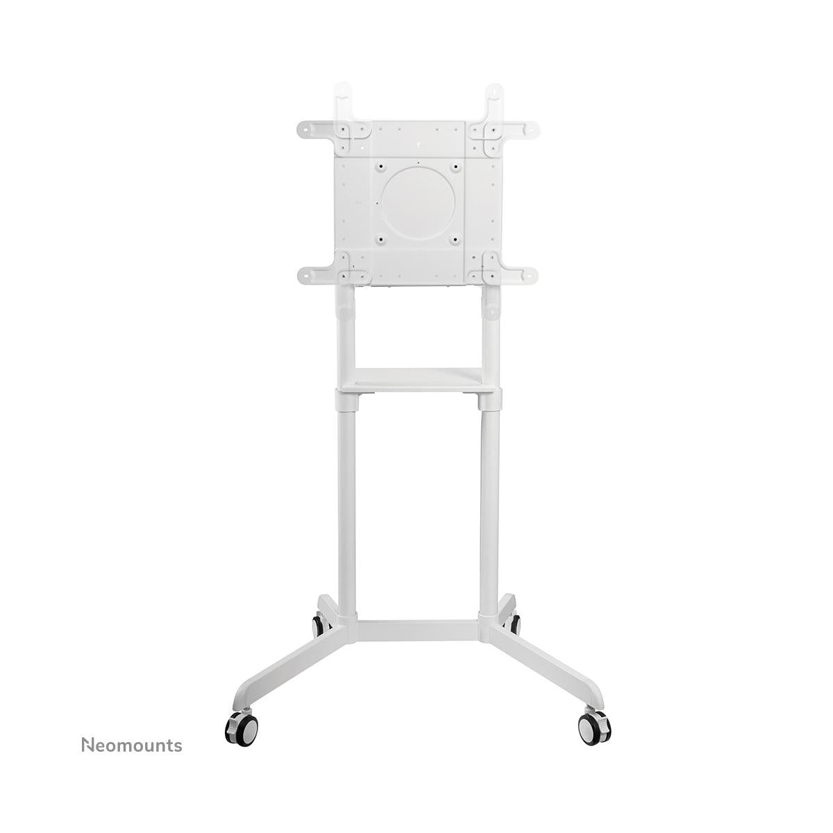 Neomounts NS-M1250WHITE supporto da tavolo per Tv a schermo piatto 177,8 cm (70") Bianco Pavimento
