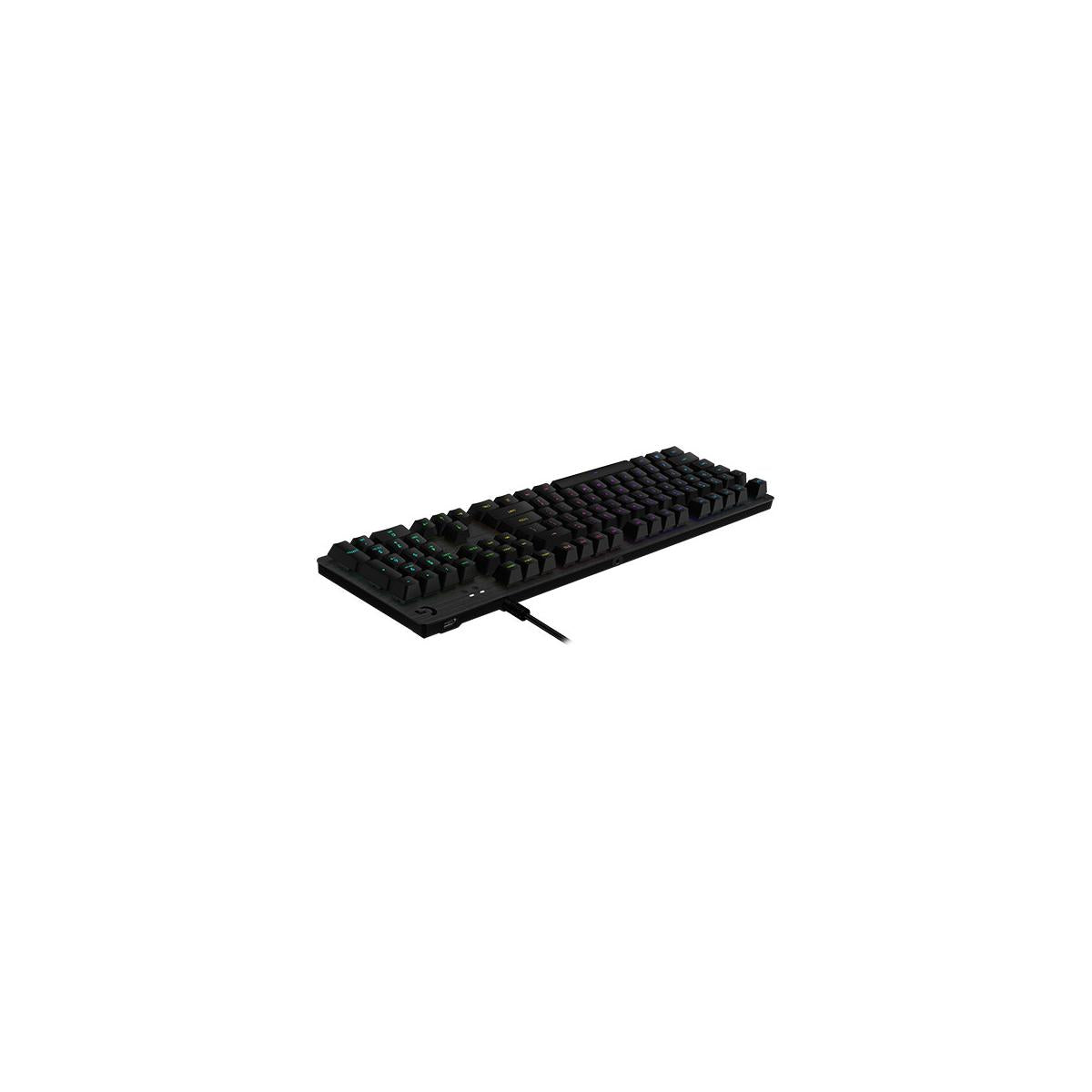 Logitech G G512 CARBON LIGHTSYNC RGB Mechanical Gaming Keyboard with GX Brown switches tastiera USB QWERTY Italiano Carbonio