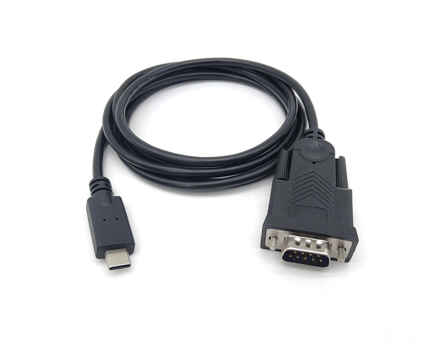 Equip 133392 cavo seriale Nero 1,5 m USB tipo-C DB-9