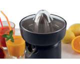Ariete 417 Spremiagrumi Breakfast, 40W, 2 coni di spremitura, Coperchio di protezione, Beccuccio antigoccia, Rotazione a destra e a sinistra, Piedini antiscivolo, Dark Sahara Grey