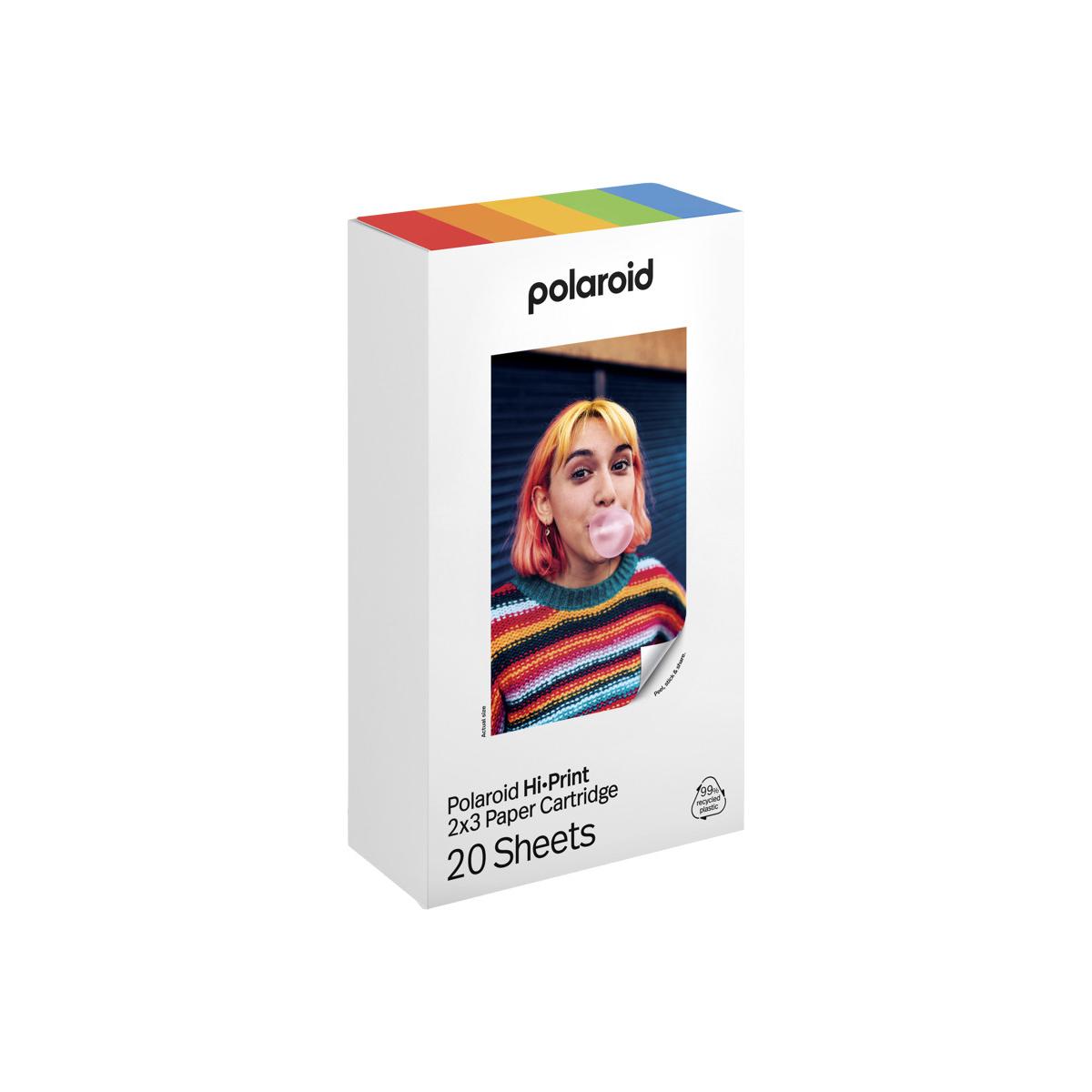 Polaroid 6355 2x3Pollici 20 fogli Polaroid HiPrint Generazione 2 84 g 20 pz