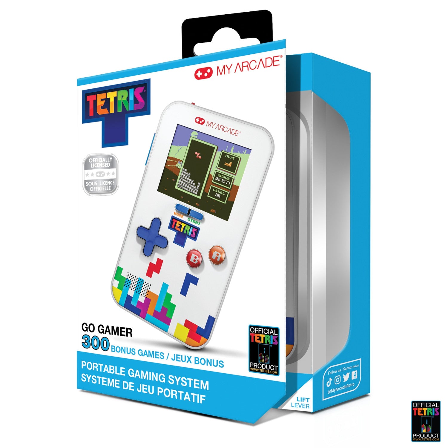 My Arcade Tetris Go Gamer console da gioco portatile 6,35 cm (2.5 pollici) Multicolore