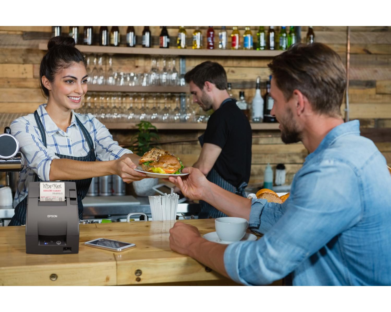 Epson TM-U220IIB (102) Cablato Matrice di punti Stampante POS