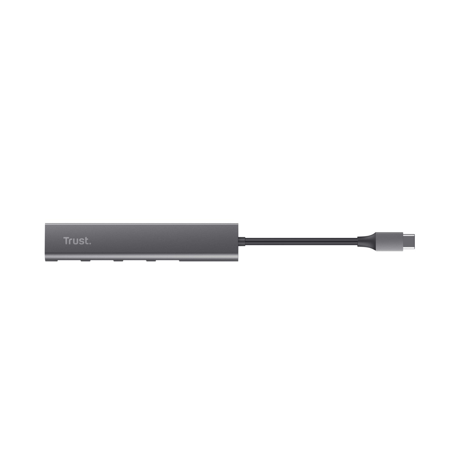 Trust Halyx Hub da USB-C a USB-A 3.2 Gen1 4 porte - Grigio Venduto come Grado B 8713439249484