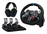 Logitech G G29 Driving Force, kit volante pedaliera e cuffie, PlayStation 5, PlayStation 4 e PC