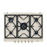 Smeg SRV876AVOGH2 Piano Cottura Avena Incorporato Gas 5 Fornelli