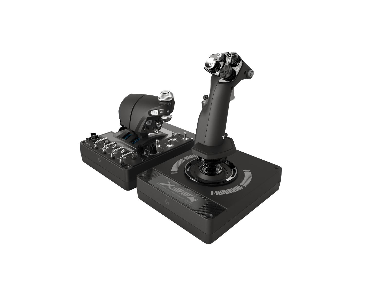 Logitech G G X56 Hotas Nero USB 2.0 Simulazione di Volo Analogico/Digitale PC