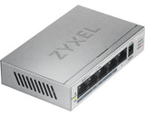 Zyxel GS1005HP Non gestito Gigabit Ethernet (10/100/1000) Supporto Power over Ethernet (PoE) Argento