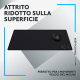 Tappetino Mouse da Gioco da Computer Logitech G 943 000799 G640 Nero