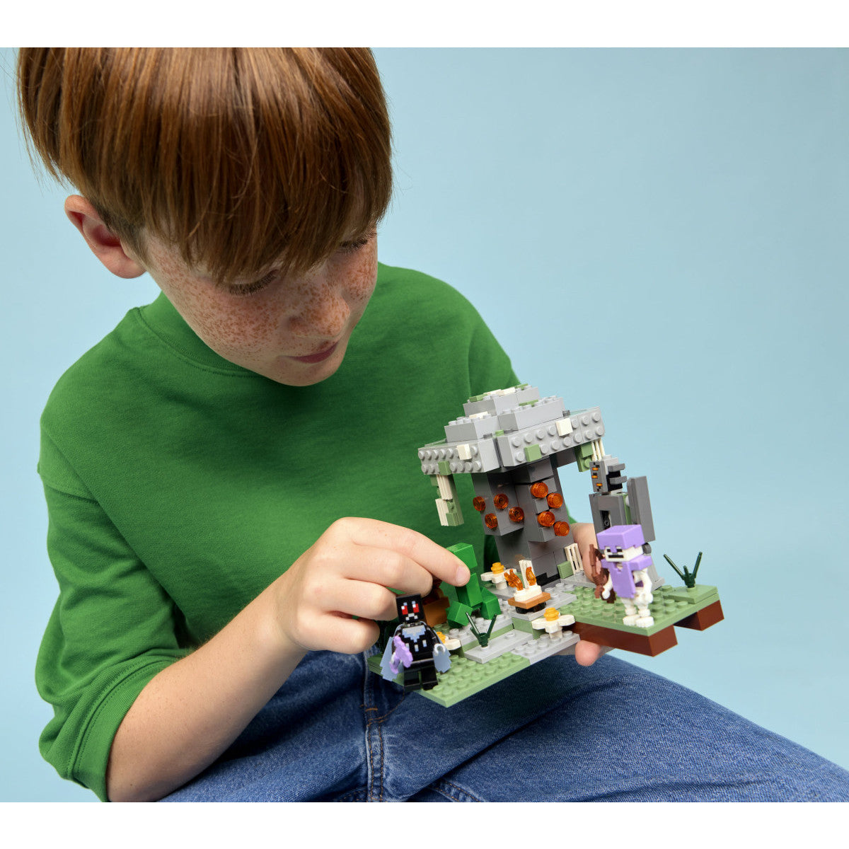 LEGO Minecraft Giardino Pallido 21586 Set da Costruzione 243 Pezzi per Bambini 7 Anni