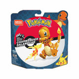 Mattel Mega Construx GKY96 Gioco di Costruzione Pokemon Charmander Arancione