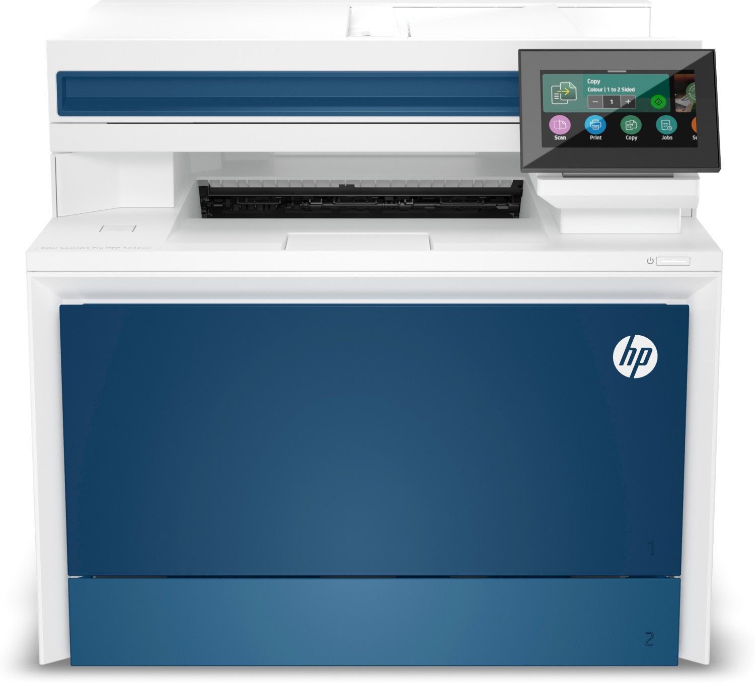 HP 4RA83F Stampante Color LaserJet Pro MFP 4302dw Printer Laser A4 600x600 DPI 33 ppm Wi Fi Bianco Blu