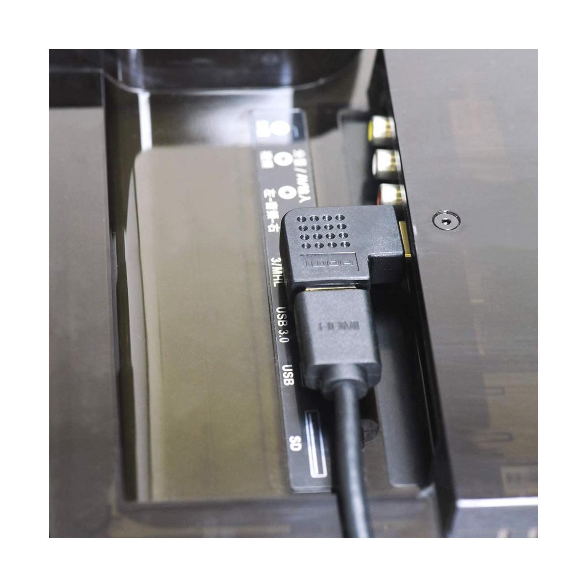 Techly Adattatore HDMI Maschio / Femmina Angolato 90 (IADAP HDMI-R)