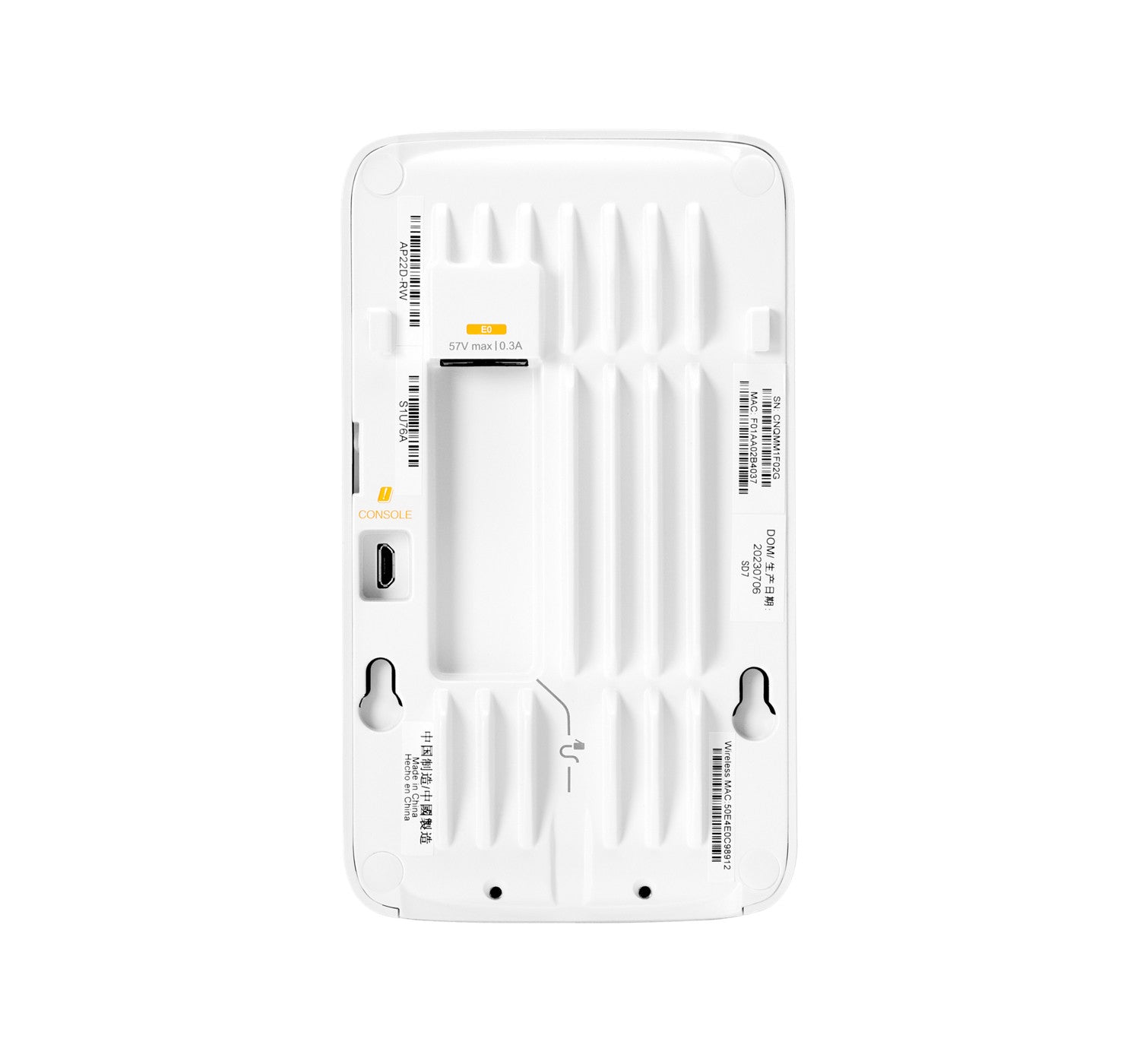 HPE Instant On Access Points AP22D EU 1774 Mbit s Bianco Supporto Power over Ethernet PoE