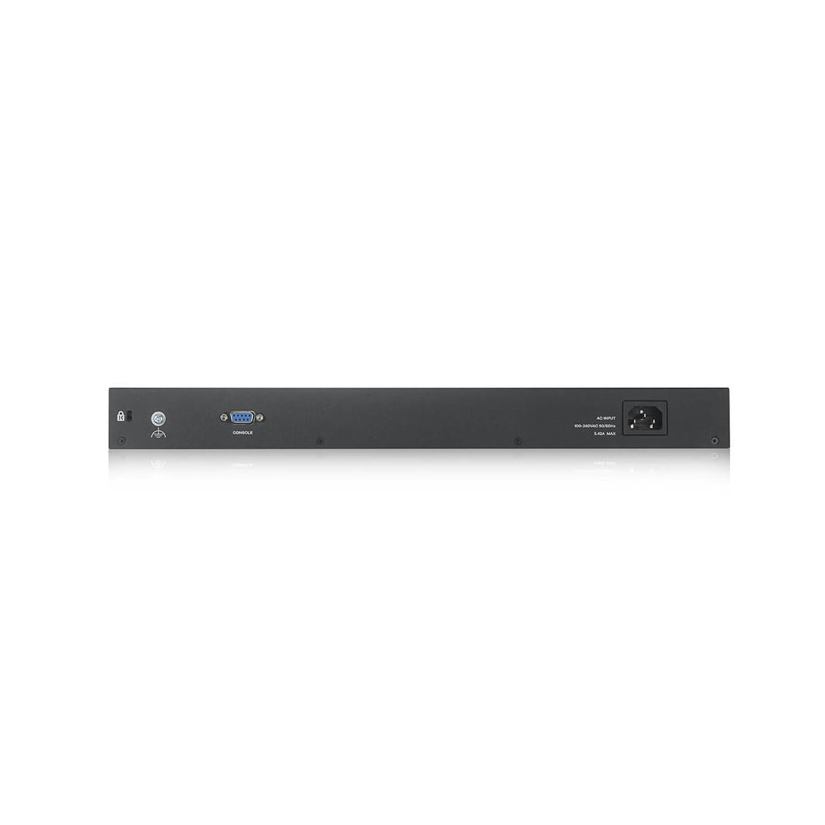 Zyxel GS2220-50HP-EU0101F switch di rete Gestito L2 Gigabit Ethernet (10/100/1000) Supporto Power over Ethernet (PoE) Nero