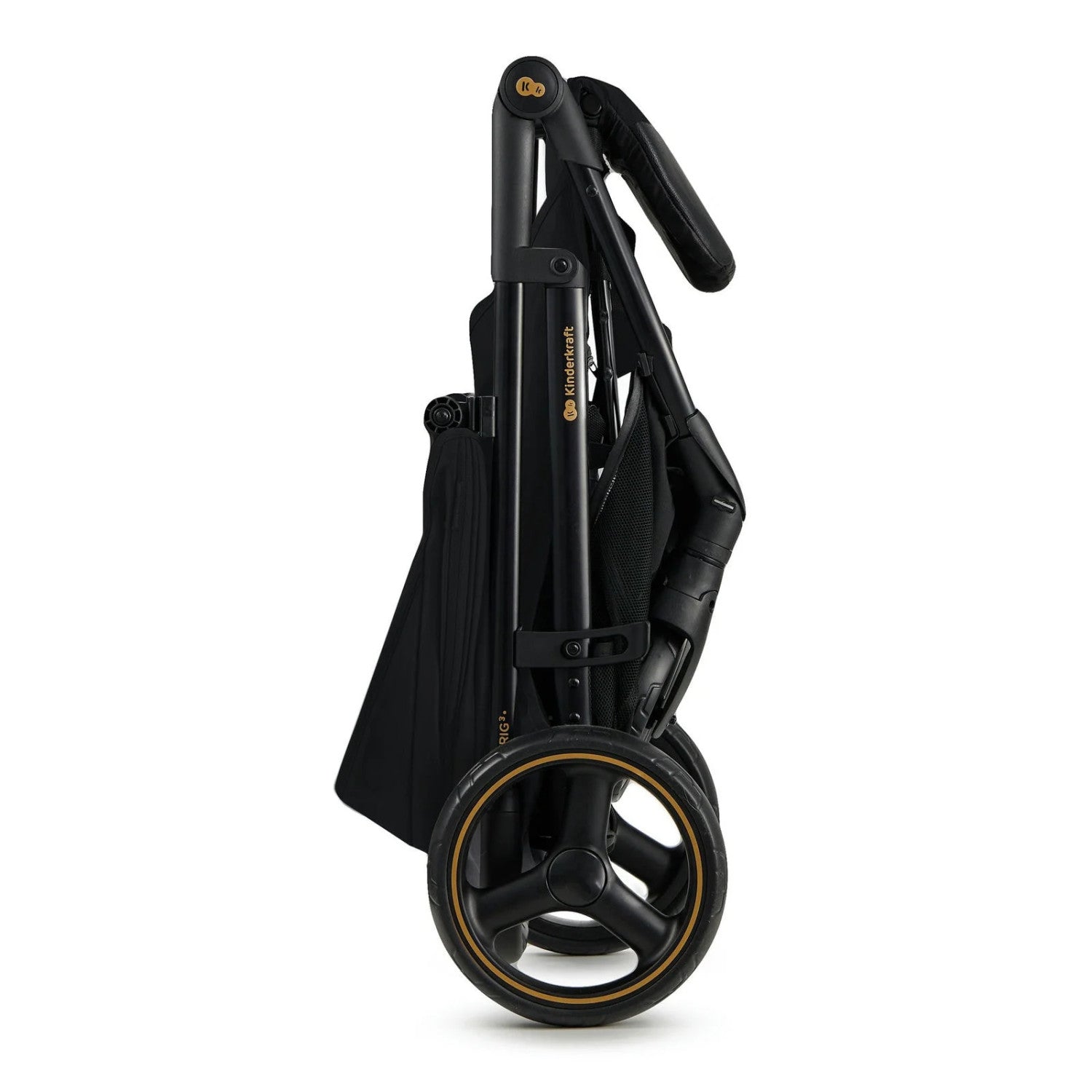 Kinderkraft Trig 3 Passeggino leggero 1 seduta Nero