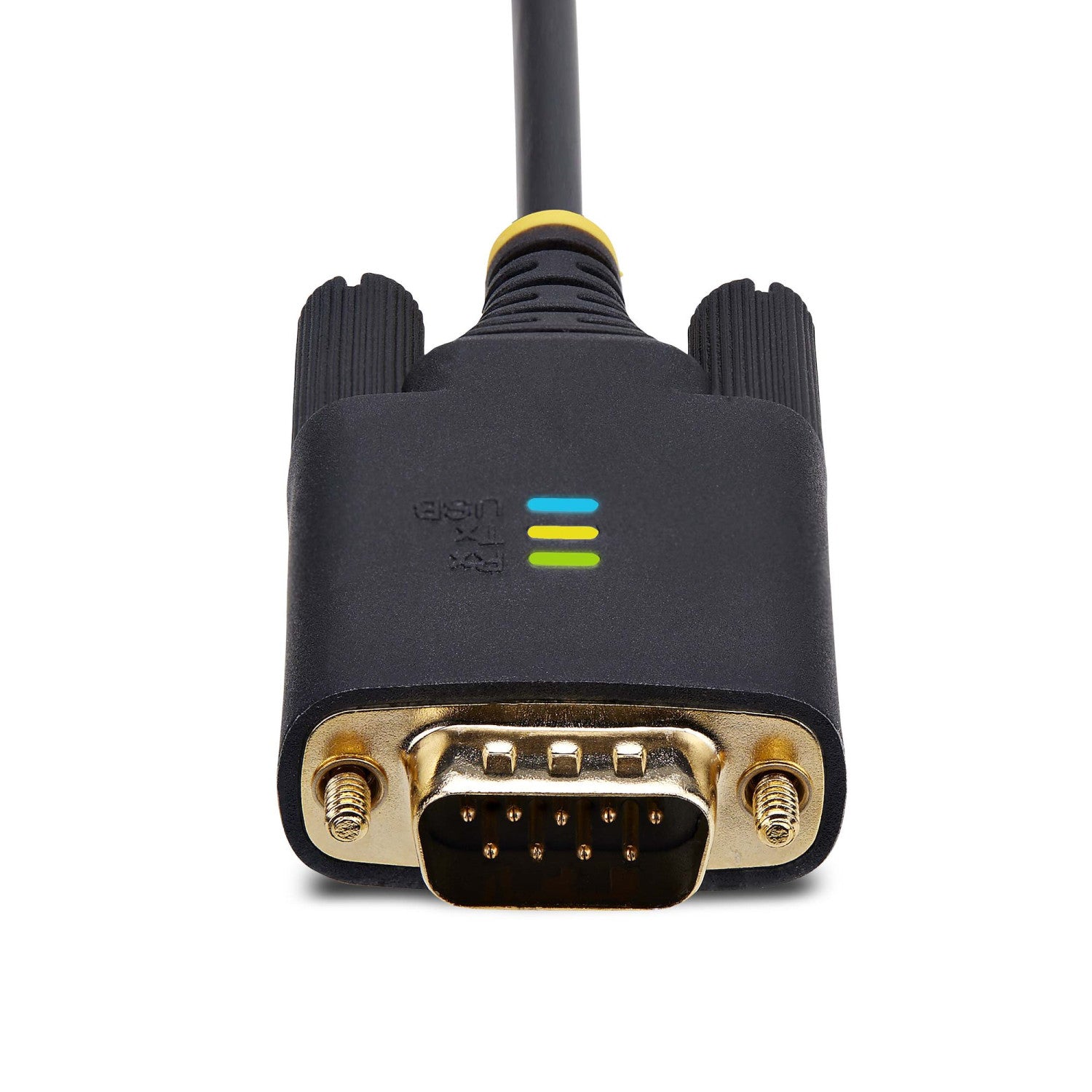 StarTech.com Cavo adattatore da USB a seriale da 2 m, ritenzione COM, viti/dadi intercambiabili, da USB-A a DB9 RS232, IC FTDI, protezione ESD, Windows/macOS/Linux