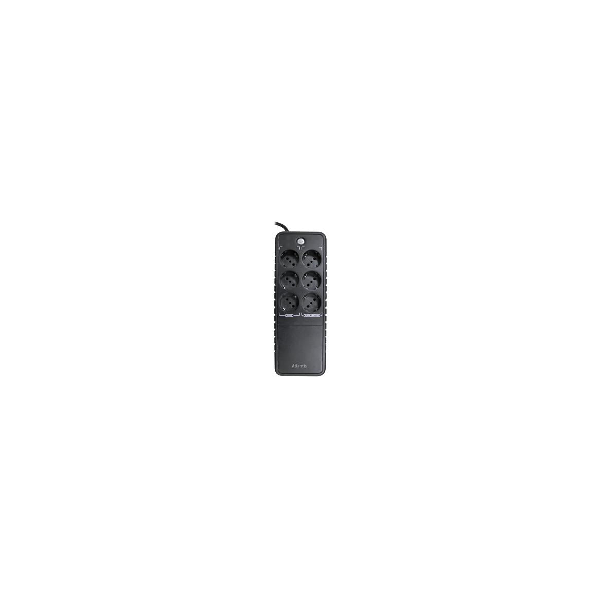 Atlantis Land OnePower 1000 gruppo di continuità (UPS) 1 kVA 500 W 6 presa(e) AC