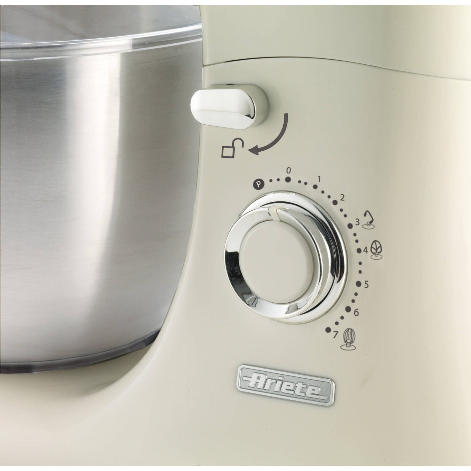 Ariete 1588 2400W 5.5L Beige, Bianco robot da cucina