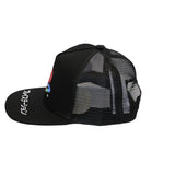 Aida's Cappello PlayStation Edizione Limitata 30 Anniversario - Tesa Piatta, Retro in Retinato, Logo Katakana Giapponese - Snapback Regolabile Nero 52cm