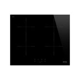 Smeg Universal SIB2641D Piano Cottura Da Incasso 60 cm Piano Cottura a induzione 4 Fornelli Nero