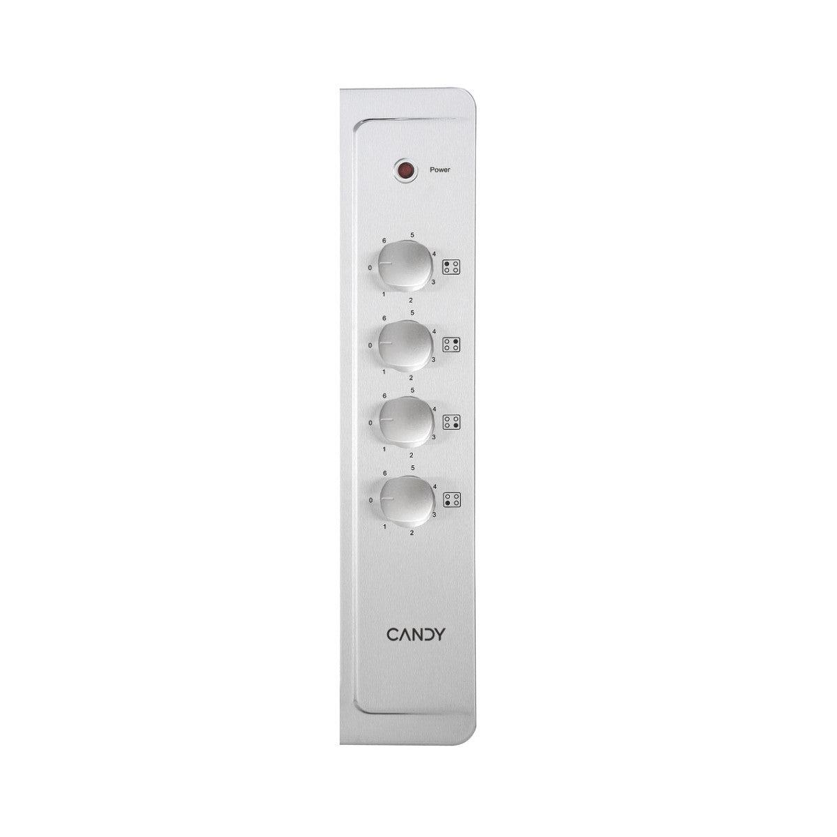 Candy CLE64KX fornello elettrico Acciaio inox Da incasso 58 cm Piastra sigillata 4 Fornelli