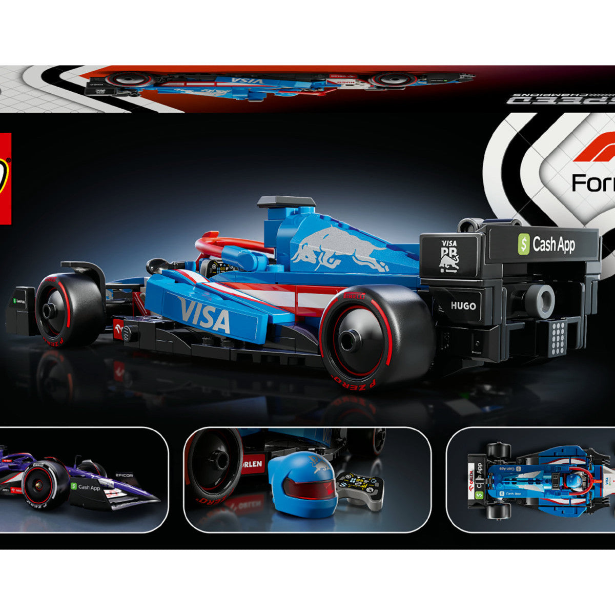 LEGO Speed Champions Set da costruzione F1 Visa Cash App RB VCARB 01 248 pezzi