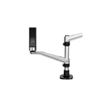 StarTech.com ARMDUAL30 supporto da tavolo per Tv a schermo piatto 76,2 cm (30") Nero, Argento Scrivania