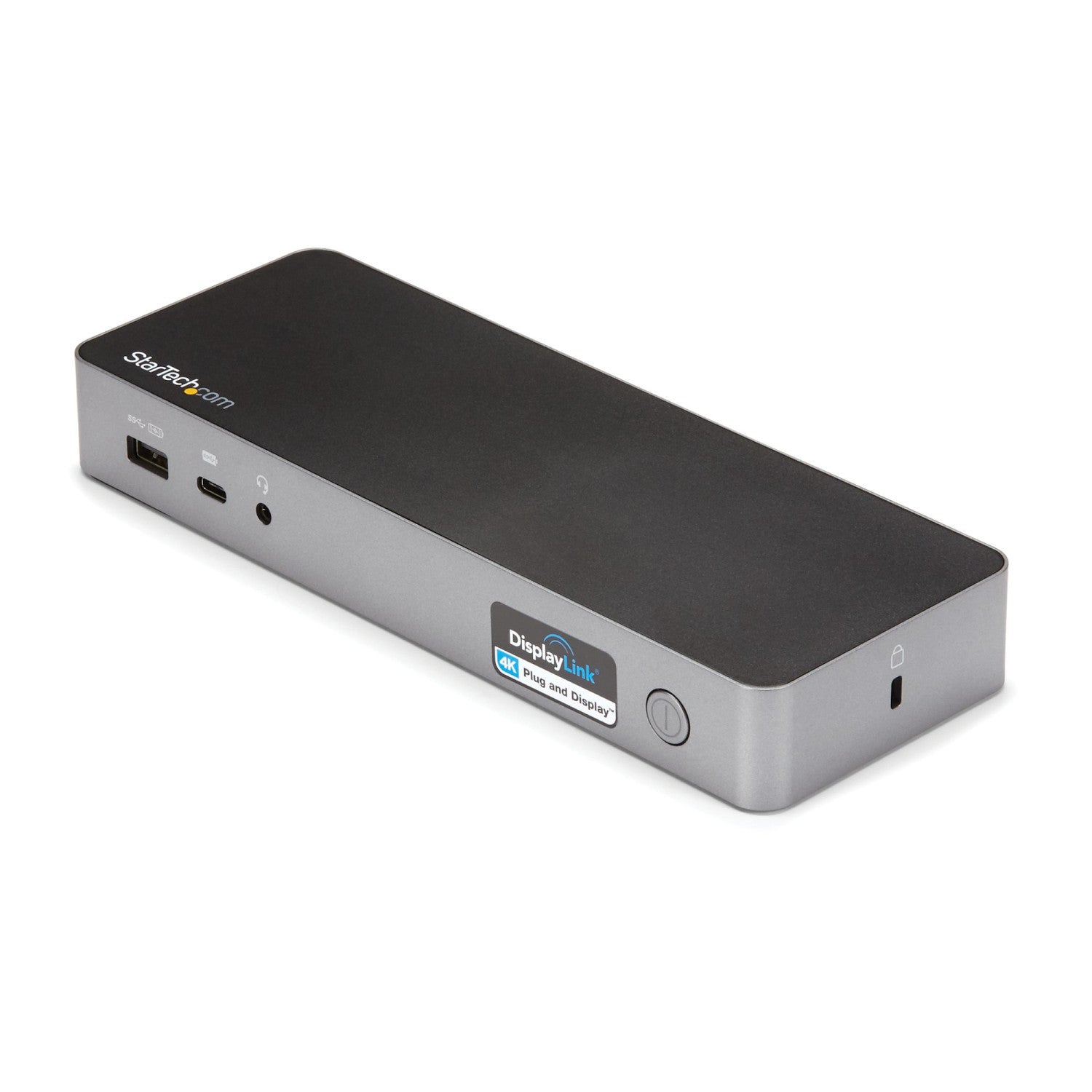 StarTech.com Docking station USB-C e USB-A - Docking station universale per portatili, doppio 4K DP e HDMI, 60W PD, Mac/Windows/Chrome OS, Hub 4x USB 5Gbps, GbE