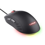 Trust GXT 925 REDEX II mouse Giocare Mano destra USB tipo A Laser 10000 DPI
