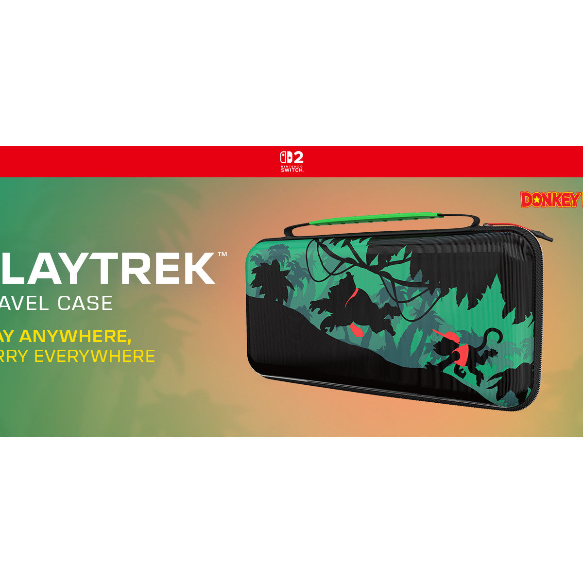 Turtle Beach TBA-8202-55 custodia per console portatile Valigia da viaggio Nintendo EVA (Acetato del vinile dell'etilene), Poliestere, Poliuretano termoplastico (TPU) Nero, Verde