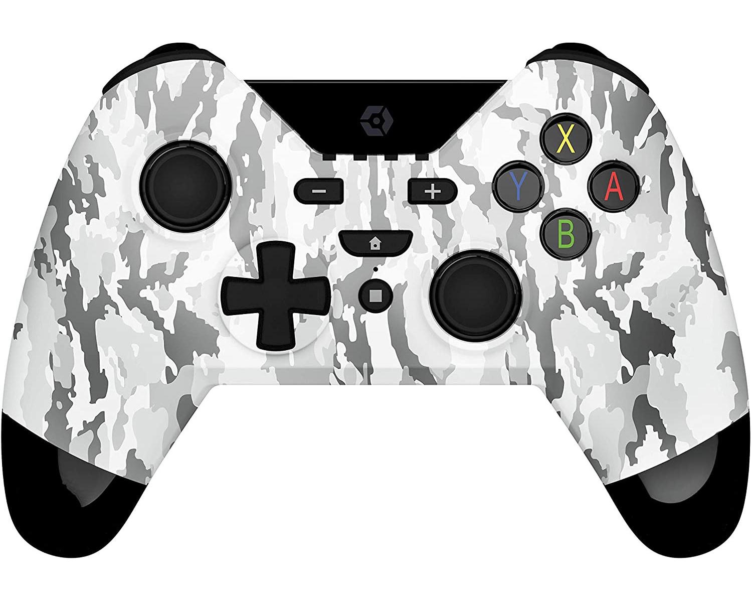Gioteck WX4 Nero, Bianco Bluetooth Gamepad Analogico/Digitale Nintendo Switch