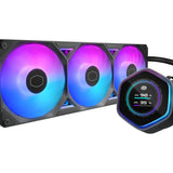 Cooler Master MasterLiquid Atmos II 360 LCD Black Processore Raffreddatore di liquidi tutto in uno 12 cm Nero 1 pz