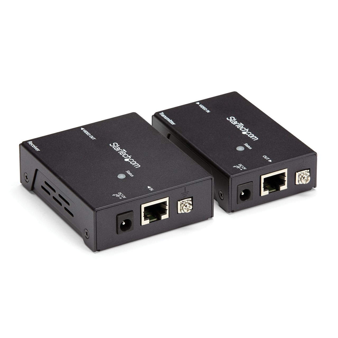 StarTech.com ST121HDBTE moltiplicatore AV Trasmettitore e ricevitore AV Nero