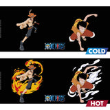 Abystyle Tazza Heat Change One Piece Luffy Ace 460 Ml