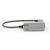 StarTech.com HB31C3A1CDPPD3 hub di interfaccia USB 3.2 Gen 2 (3.1 Gen 2) Type-C 10000 Mbit/s Argento