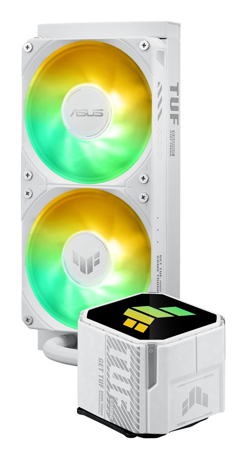 ASUS TUF GAMING LC III 240 ARGB WHT Processore Raffreddatore di liquidi tutto in uno 12 cm Bianco