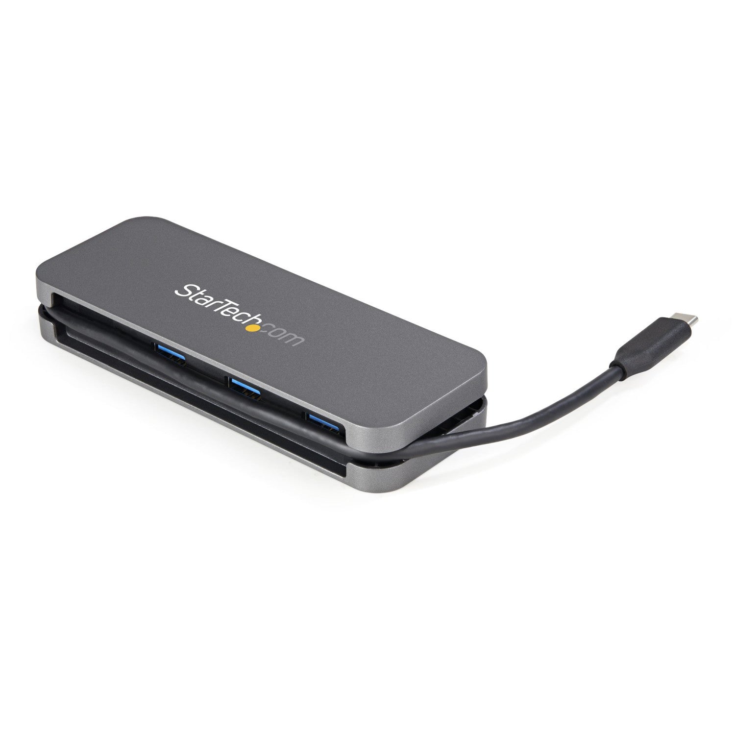 StarTech.com HB30CM3A1CB hub di interfaccia USB 3.2 Gen 1 (3.1 Gen 1) Type-C 5000 Mbit/s Nero, Grigio