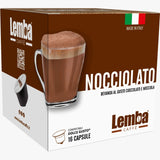 Lemba Caffè Capsule Compatibili Dolce Gusto Nocciolato 16 Pezzi