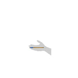 Staedtler Noris Stick 434 M - Penne A Sfera Blu, Punta 1 mm, Fusto Esagonale, Confezione Da 20 Pezzi