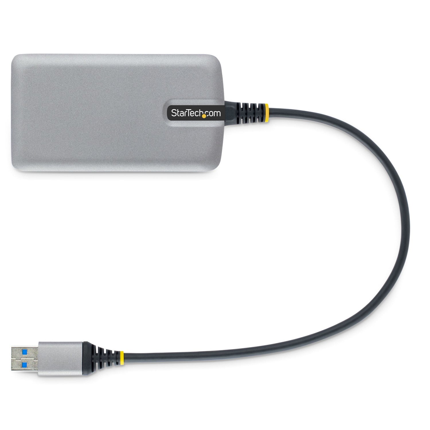 StarTech.com 5G4AB-USB-A-HUB hub di interfaccia USB 3.2 Gen 1 (3.1 Gen 1) Type-A 5000 Mbit/s Grigio