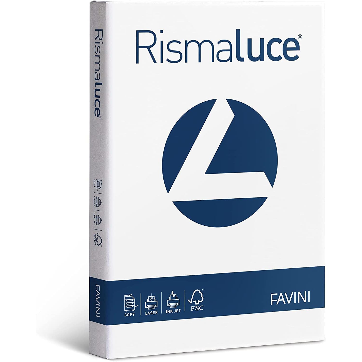 Favini Rismaluce Carta Bianca A4 200 gr/mq - Risma 125 Fogli