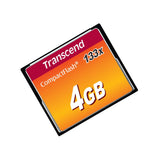 Transcend TS4GCF133 memoria flash 4 GB CompactFlash MLC