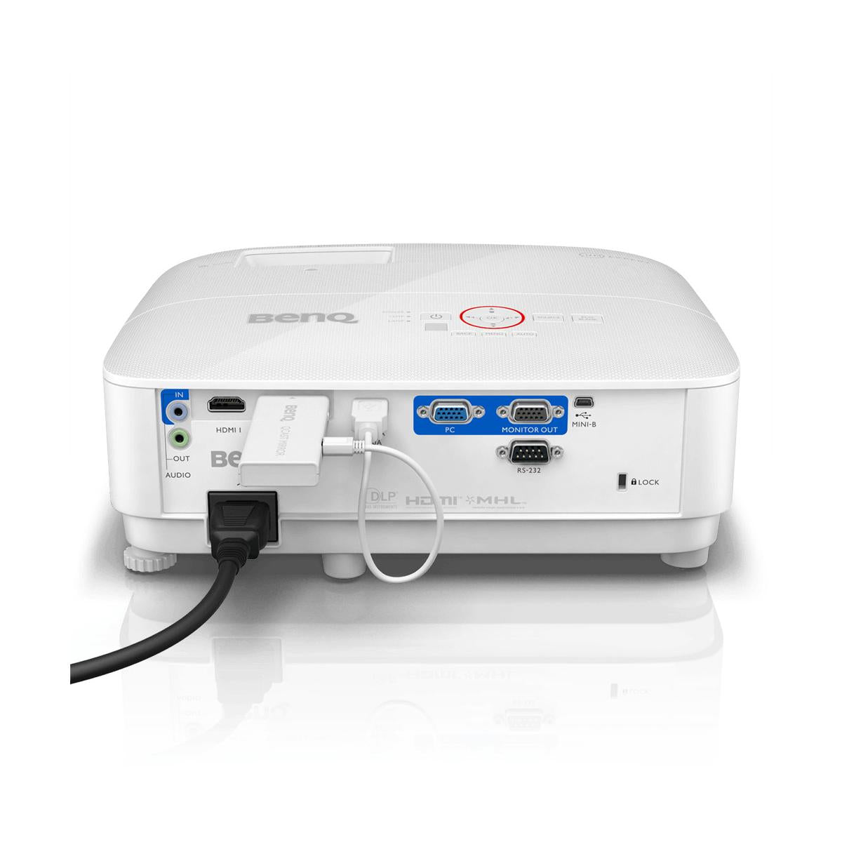 BenQ TH671ST videoproiettore Proiettore a raggio standard 3000 ANSI lumen DLP 1080p (1920x1080) Bianco