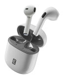 Cellularline WIRELESS HEADSET STYLE Auricolari Bluetooth con Custodia di Ricarica COLOR Grigio Bianco