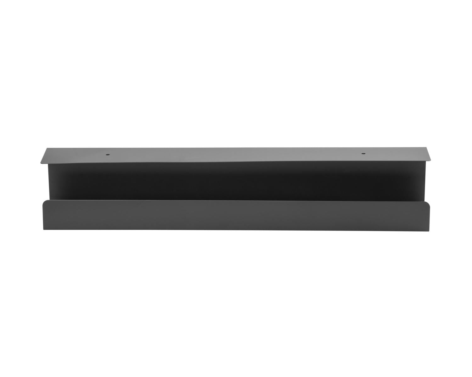 Equip 650863 organizer per cavi Scrivania Pannello passacavi Nero 1 pz