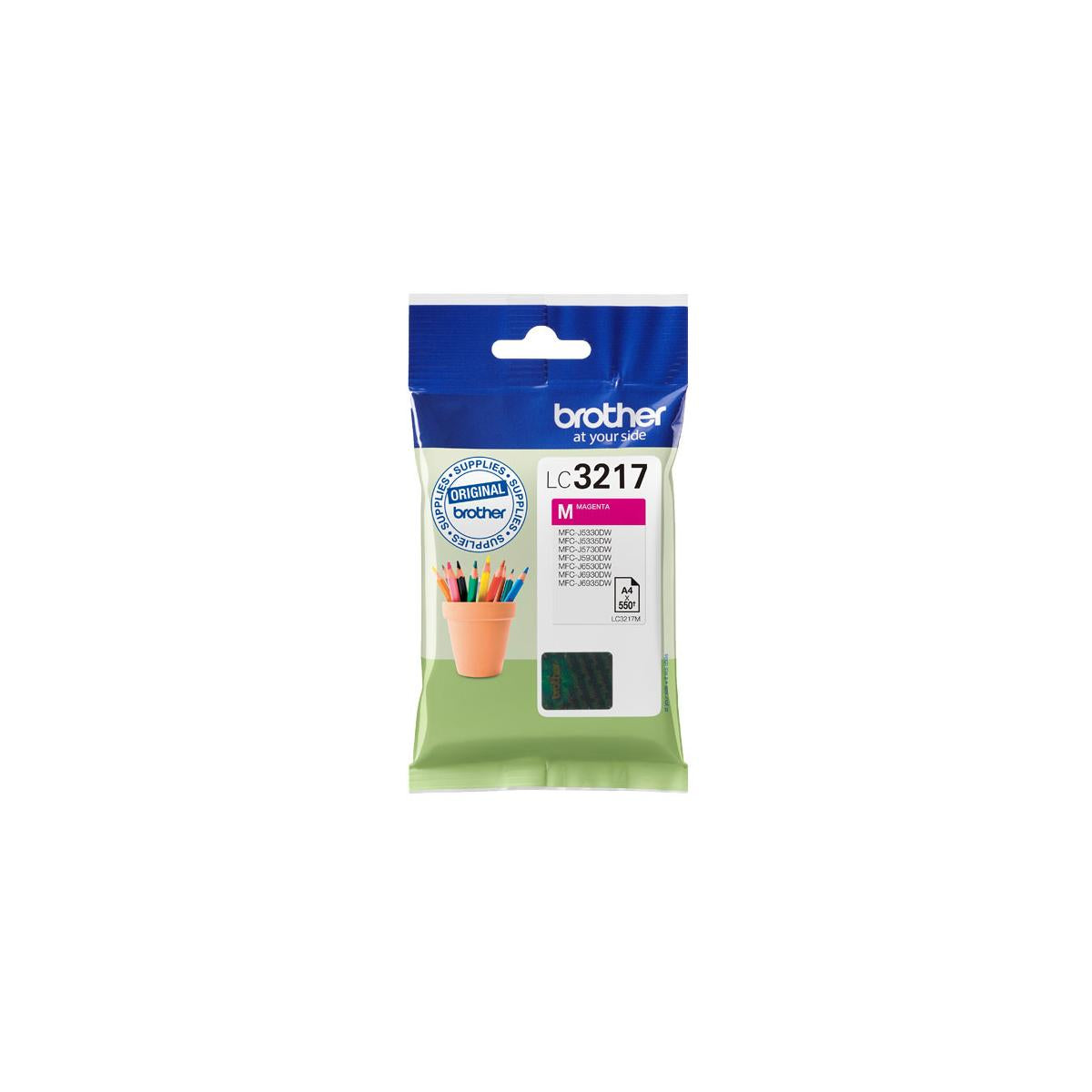 Brother LC-3217M cartuccia d'inchiostro 1 pz Originale Magenta