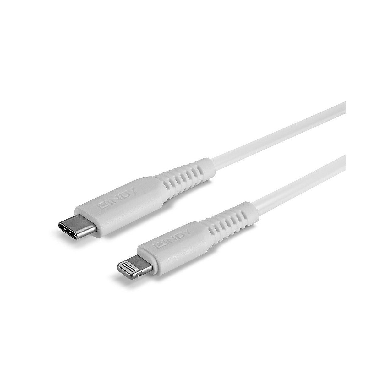 Lindy 31318 cavo Lightning 3 m Bianco